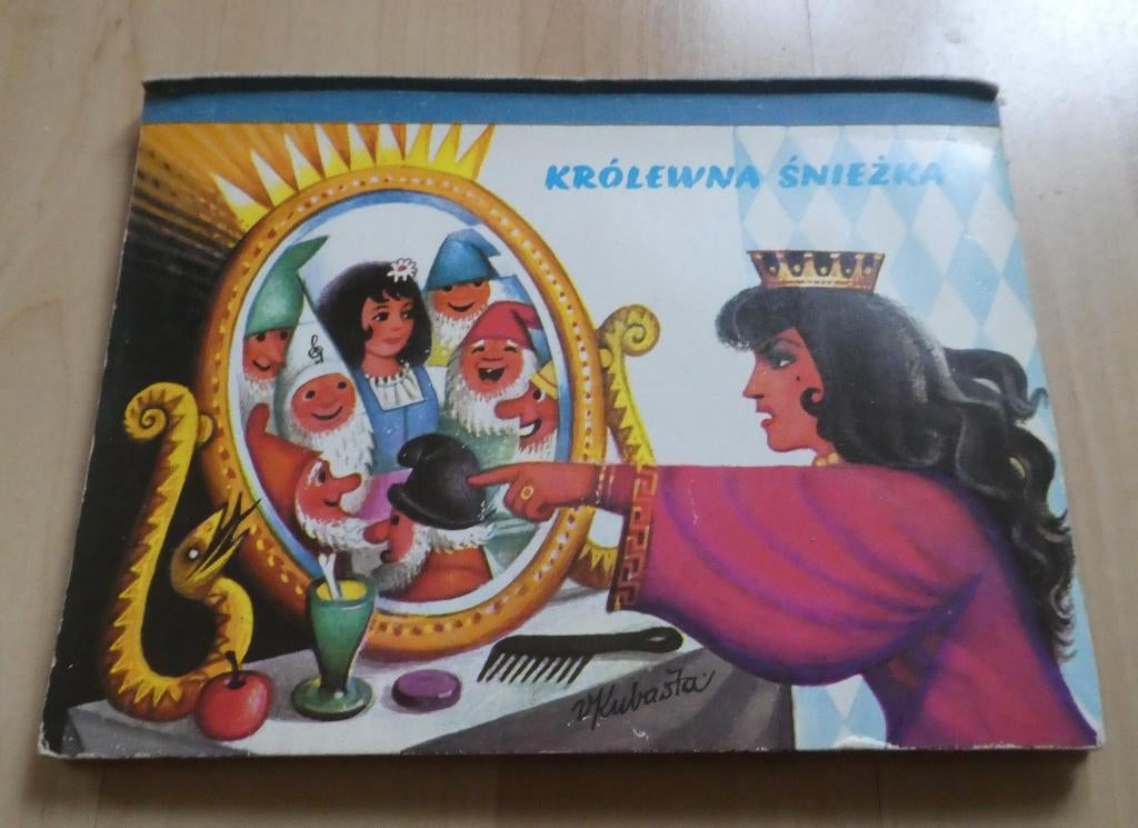 Pop up boek Sneeuw Witje kubasta 1981, Ophalen of Verzenden, Zo goed als nieuw, Prentenboek