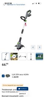 AccuTrimmer /grastrimmer helemaal compleet, Ophalen of Verzenden, Zo goed als nieuw, 10 tot 30 cm, Accu