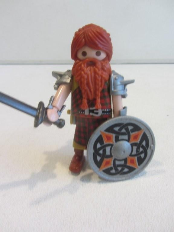 Playmobil schotse krijger 70025 Figuren Figures Serie 15, Ophalen of Verzenden, Gebruikt, Los playmobil