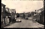 Spaarndam (N.H.), Straatgezicht met auto en horeca, ca. 1958, Verzamelen, Ansichtkaarten | Nederland, Verzenden, 1940 tot 1960