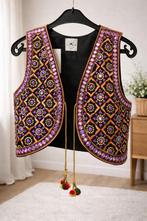 Nieuw Boho Ibiza Gilet - One Size met Spiegeltjes, Ophalen of Verzenden, Nieuw, Maat 38/40 (M), Overige kleuren