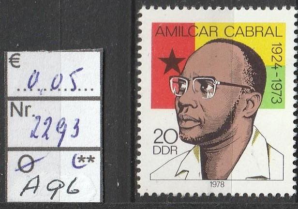 DDR Cabral Michel 2293 Nr.A96p, Verzenden, DDR, Postfris