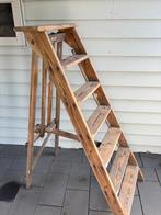 Houten trapje, Ophalen