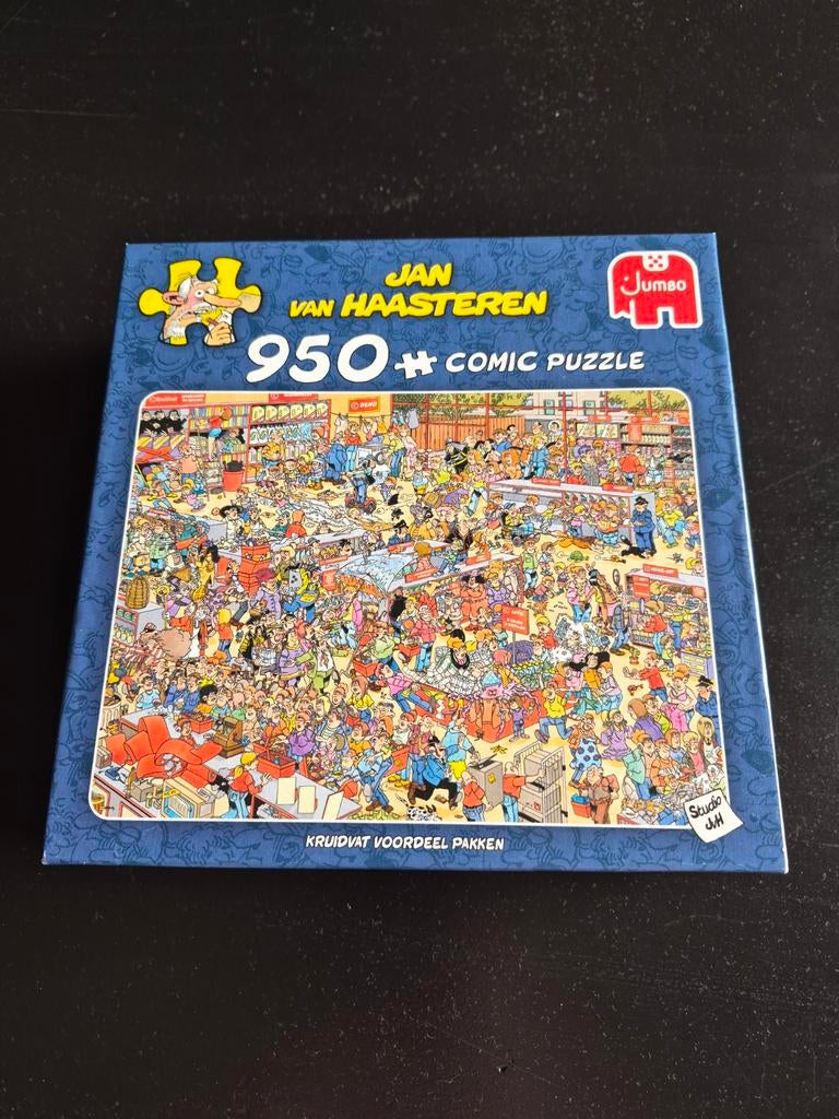 Jan van haasteren kruidvat 950 stukjes, Ophalen of Verzenden, 500 t/m 1500 stukjes, Zo goed als nieuw