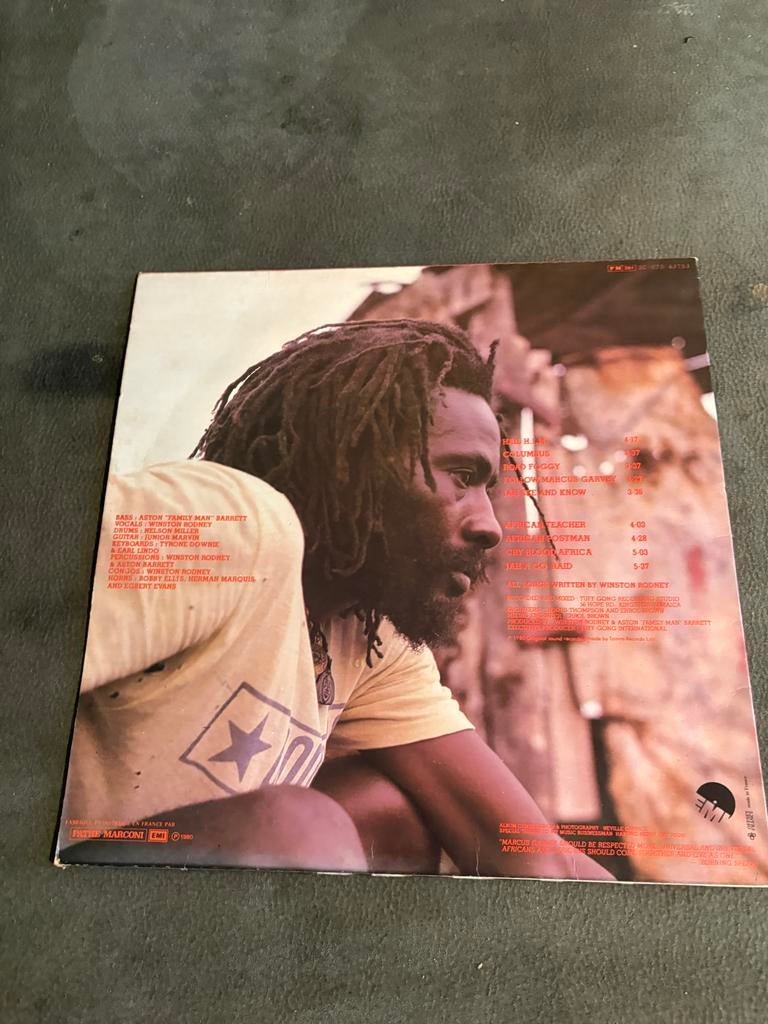 Burning Spear - Hail H.I.M. vinyl, Gebruikt, Verzenden, Overige genres, 1980 - 1989