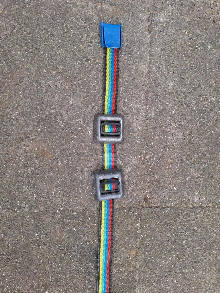 3,8 kg duiklood met loodgordel 1,17 meter lang., Watersport en Boten, Duiken, Ophalen of Verzenden, Gebruikt, Lood of Loodgordel