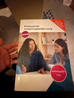 Professional maatschappelijke zorg, Boeken, Schoolboeken, Ophalen of Verzenden, Zo goed als nieuw, Overige niveaus, Nederlands