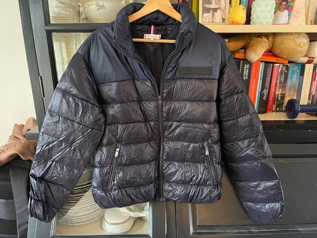 Jas Tommy Hilfiger, Ophalen of Verzenden, Nieuw, Maat 46 (S) of kleiner, Blauw