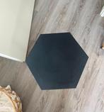 Zwart bijzettafeltje Kwantum, hoogte 50 cm, 45 tot 60 cm, Minder dan 55 cm, Gebruikt, Metaal of Aluminium