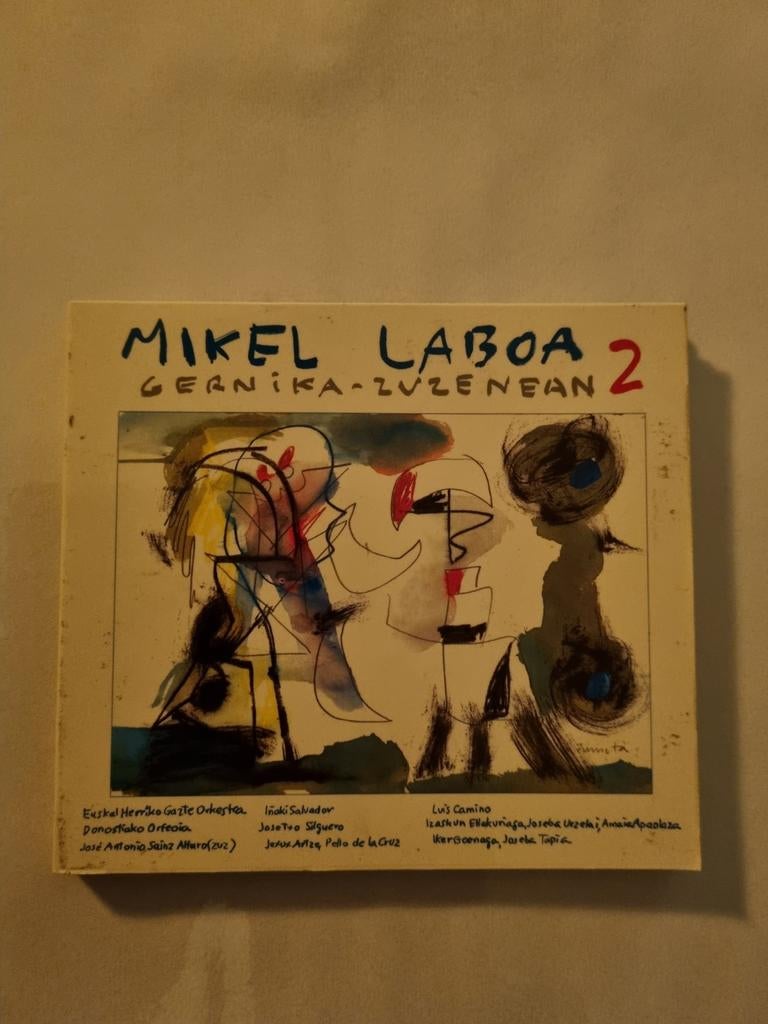 Mikel Laboa - Gernika Zuzenean 2. Cd. 1999, Cd's en Dvd's, Cd's | Wereldmuziek, Ophalen of Verzenden