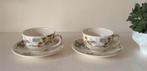 2 Gien Provence ontbijtkop en schotels, Keramiek, Ophalen of Verzenden, Zo goed als nieuw, Overige stijlen