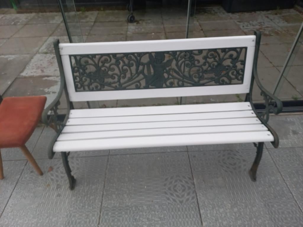 Tuinbank, Tuin en Terras, Tuinbanken, Ophalen of Verzenden, Gebruikt, Metaal