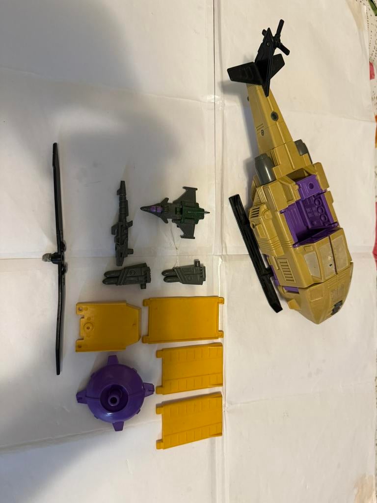 Transformers G1 micromaster skyhopper, Verzamelen, Transformers, G1, Ophalen of Verzenden, Zo goed als nieuw
