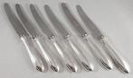 6 zilveren fruitmesjes Puntfilet 830 zilver, Ophalen of Verzenden, Zilver