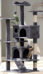 Grijze krabpaal 3 maanden oud, weinig gebruikt, Ophalen, Zo goed als nieuw, Krabpaal