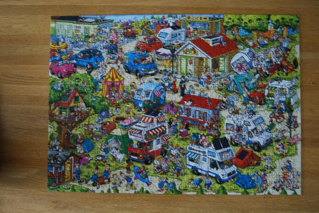 Puzzel Ravensburger Holiday Resort 1., Ophalen of Verzenden, 500 t/m 1500 stukjes, Zo goed als nieuw, Legpuzzel