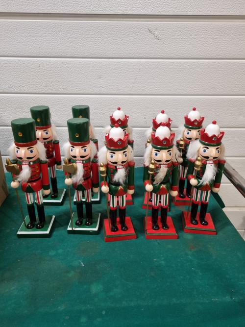 beeld kerst hout notenkrakers 5 stuks, Diversen, Kerst, Ophalen of Verzenden, 'T Olde Gre-j, Info@toldegrej.nl, Endepoelstraat 20f Didam