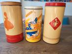 3x Vintage Beschuitbussen: Bolletje, Kaiser, Hooimeijer, Antiek en Kunst, Ophalen of Verzenden
