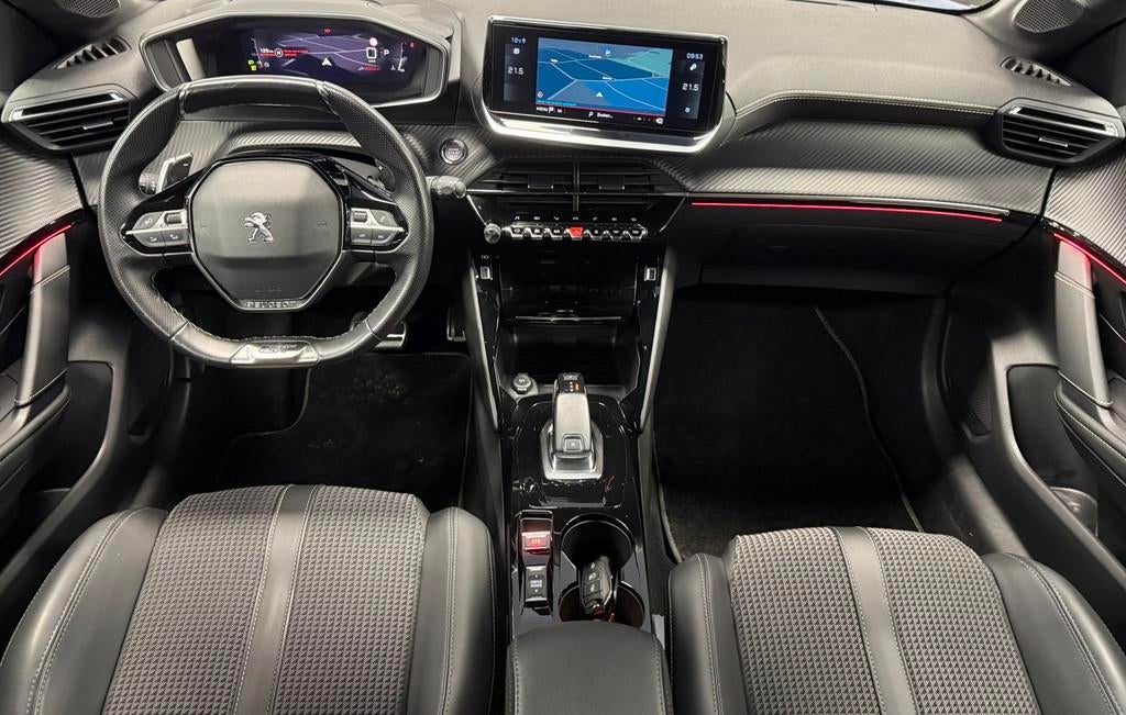 Peugeot 208 1.2 PureTech GT*DealerOh*Automaat*Navi*Camera*Ca, Auto's, 101 pk, Gebruikt, Zwart, 1199 cc