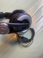 Sennheiser HD 205 koptelefoon, Ophalen of Verzenden, Gebruikt, Op oor (supra aural), Sennheiser