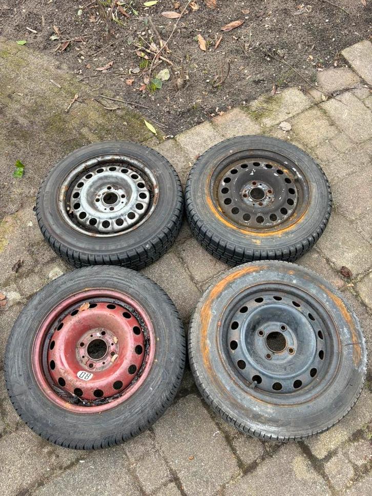 Auto velgenset / banden 4 x 100, Motoren, Tuning en Styling, Ophalen