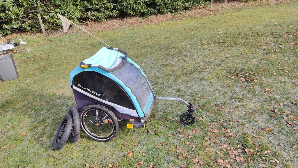 Burley D'Lite X Tweezits Fietskar - Compleet Pakket, Ophalen, Gebruikt, Burley, Kinderkar