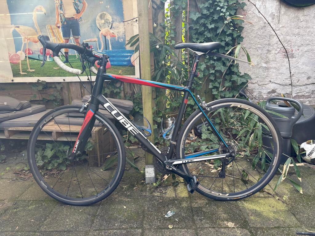 Racefiets Cube Peleton 58 cm voor de handige klusser, Fietsen en Brommers, Fietsen | Racefietsen, 28 inch, Gebruikt, Heren, Aluminium