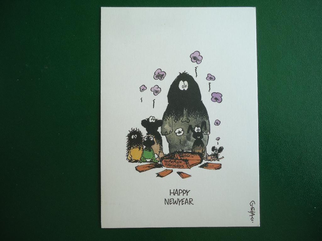 (956) Dierenkaart: Diverse dieren / Leendert Jan Vis, Verzamelen, Verzenden, 1980 tot heden, Gelopen, Overige soorten