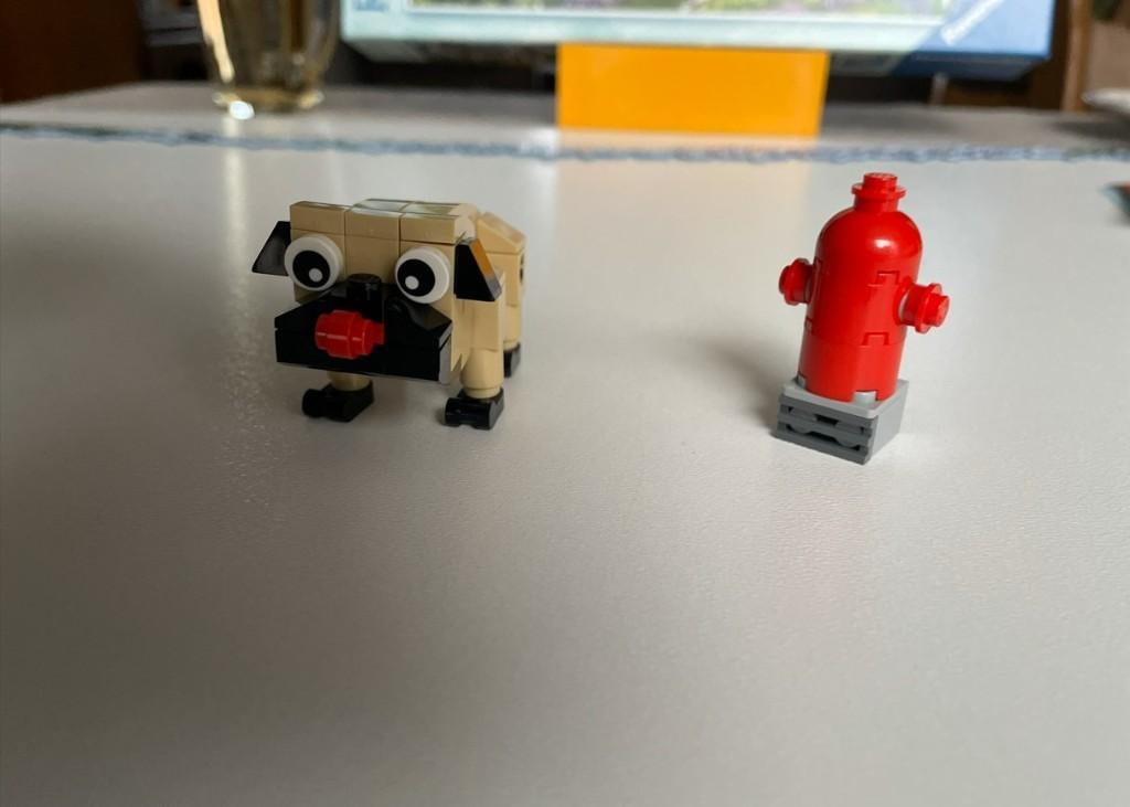 Lego Creator: Schattige mopshond 30542, Lego, Ophalen of Verzenden, Zo goed als nieuw, Creator