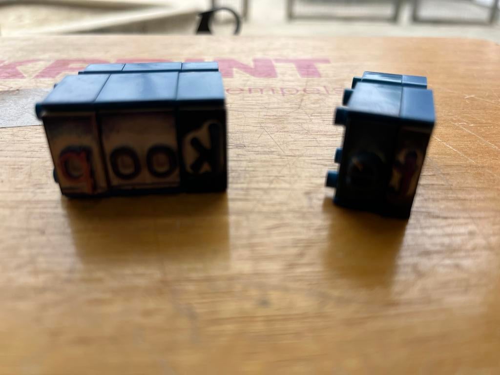 Letterdoos Linkprint, Ophalen of Verzenden, Gebruikt, Overige typen