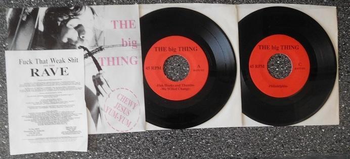 The Big Thing - chewy Jesus yum uum double-pack (1991), Cd's en Dvd's, Vinyl | Rock, Zo goed als nieuw, Progressive, Overige formaten