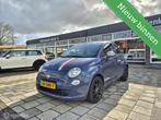 Fiat 500 0.9 TwinAir Blackjack, Leer, Airco, 16 inch, NAP!, Voorwielaandrijving, 86 pk, Gebruikt, 31 €/maand