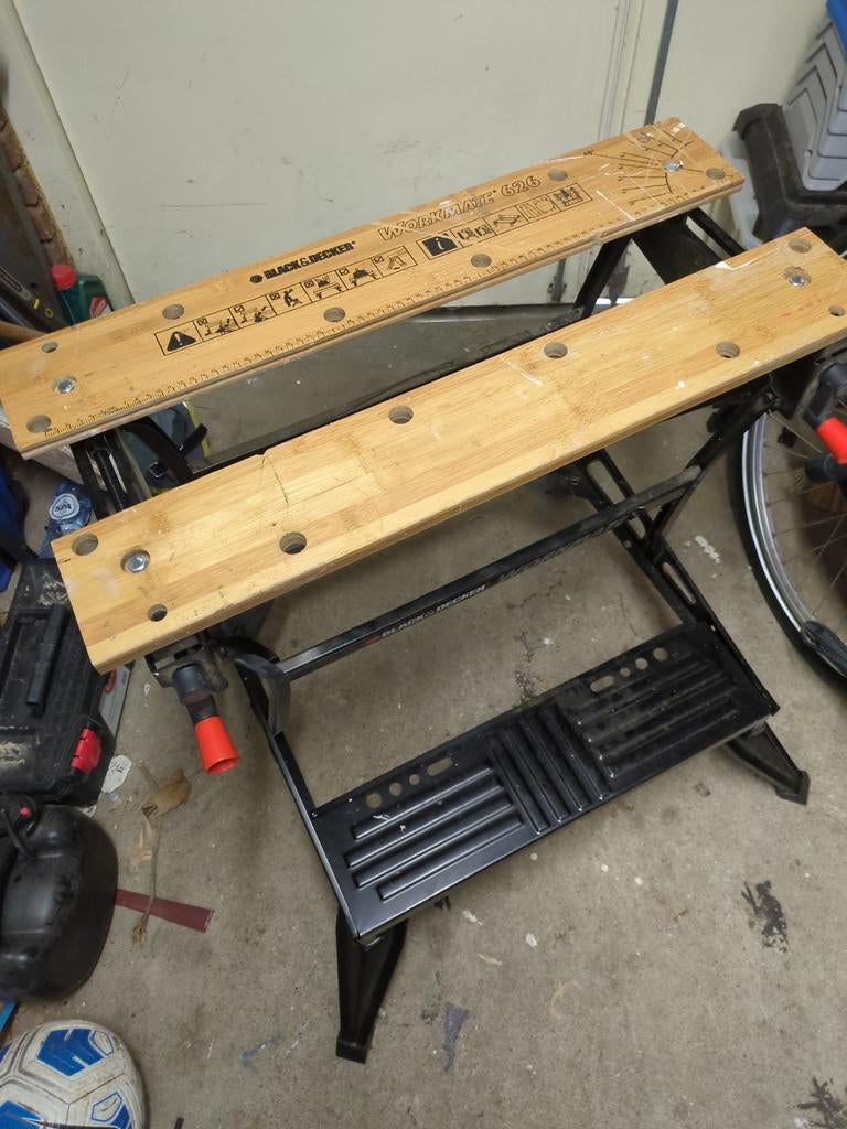 Black & Decker Workmate 626, Doe-het-zelf en Verbouw, Werkbanken, Ophalen, Gebruikt, Inklapbaar