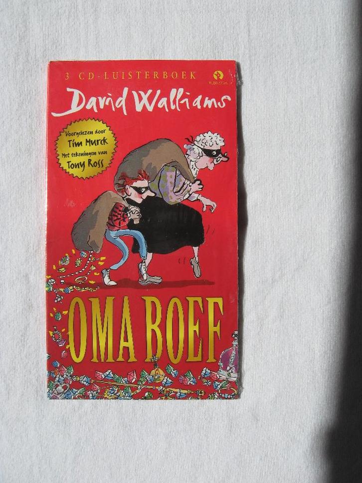 David Walliams - Oma Boef (3 cd luisterboek) in o.v.p., Boeken, Luisterboeken, Cd, Ophalen of Verzenden