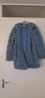 Vintage winterjas, Kleding | Dames, Jassen | Winter, Maat 38/40 (M), Blauw, Ophalen of Verzenden, Zo goed als nieuw