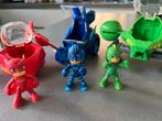 PJ Masks Speelgoed Set - Catboy, Gekko, Owlette met Voertuig, Ophalen, Gebruikt, Jongen of Meisje