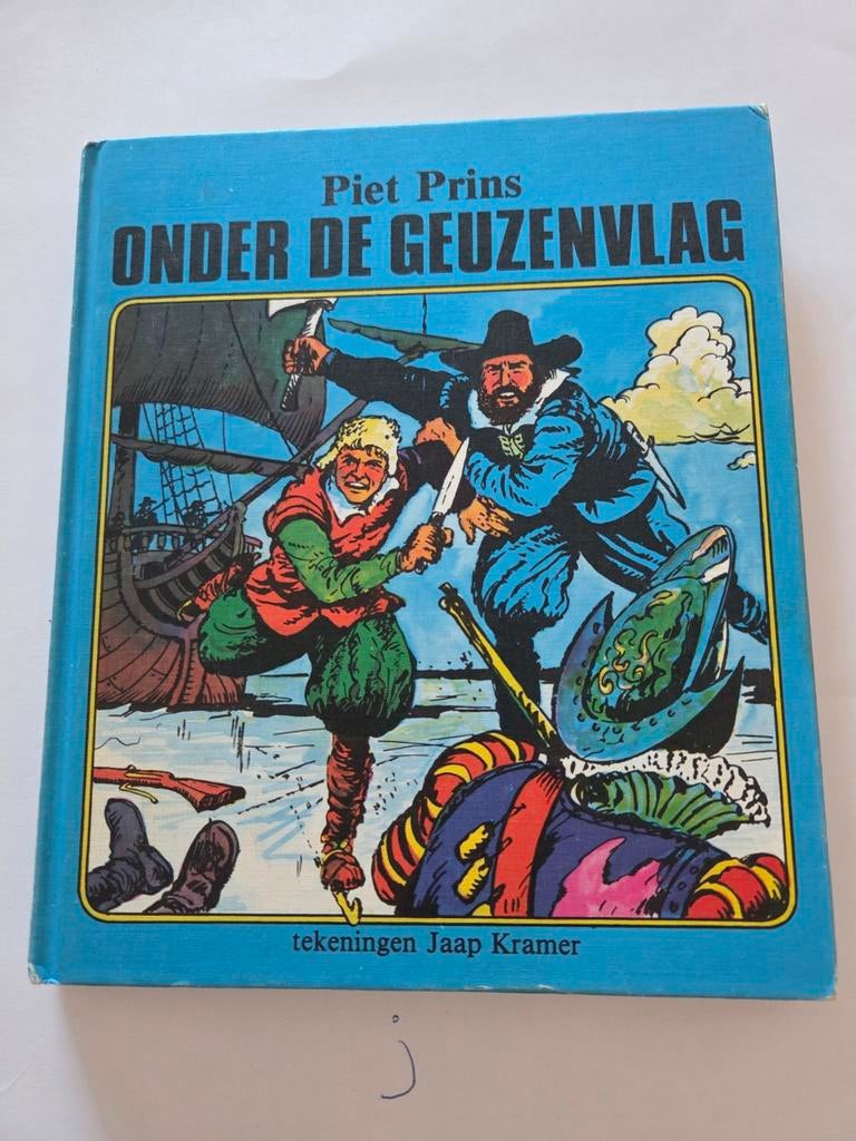 Piet Prins - Onder de Geuzenvlag (Jeugdboek), Ophalen of Verzenden, 20e eeuw of later, Gelezen, Piet Prins
