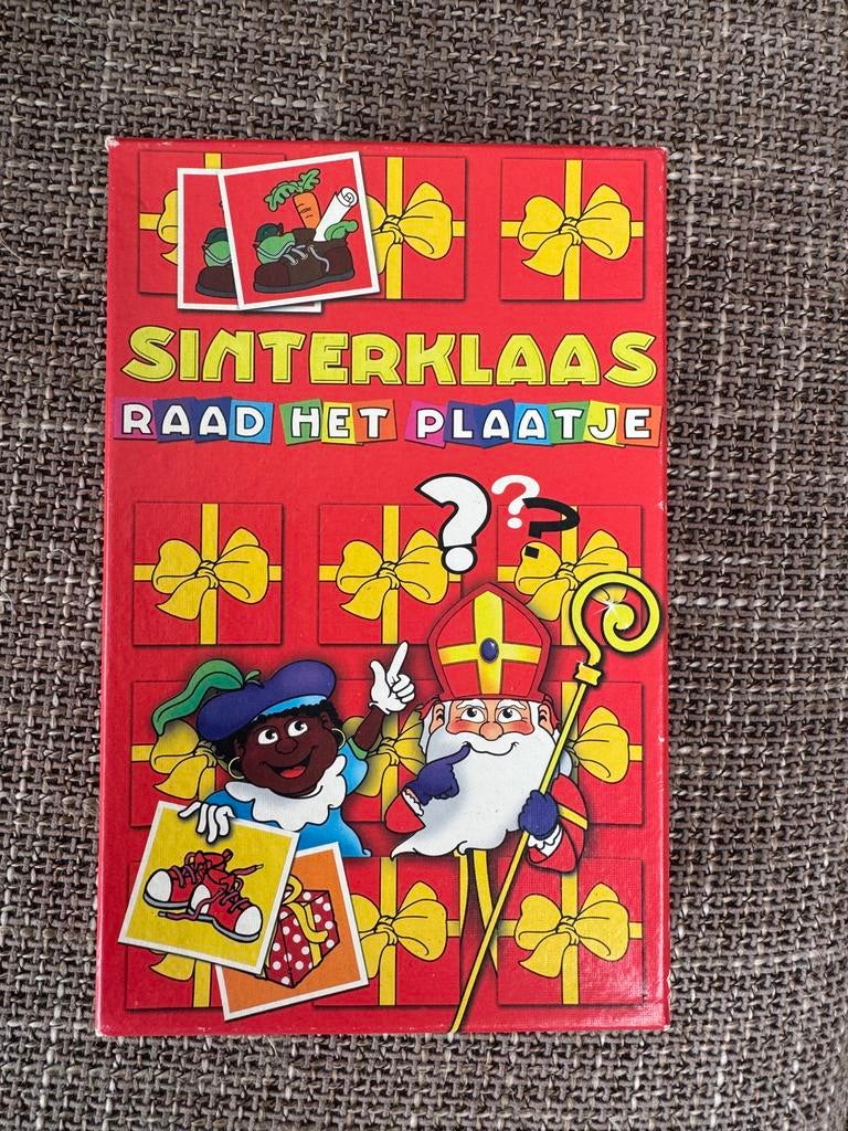 Sinterklaas Raad Het Plaatje - Educatief Gezelschapsspel, Ophalen of Verzenden, Gebruikt, Puzzelen