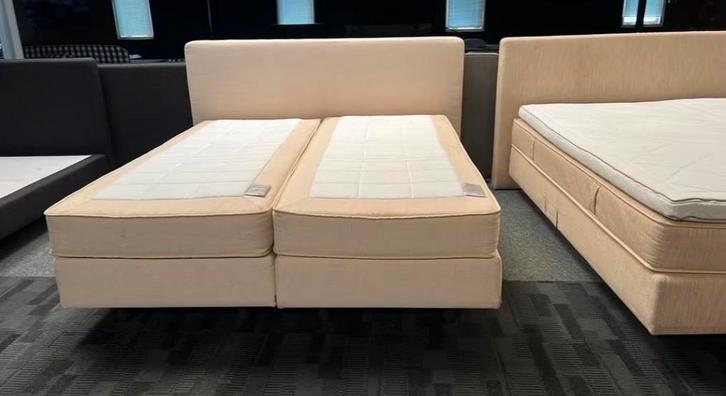 Auping boxspring met Cresto matrassen 180 x 200, Huis en Inrichting, Slaapkamer | Boxsprings, Zo goed als nieuw, 180 cm, Tweepersoons