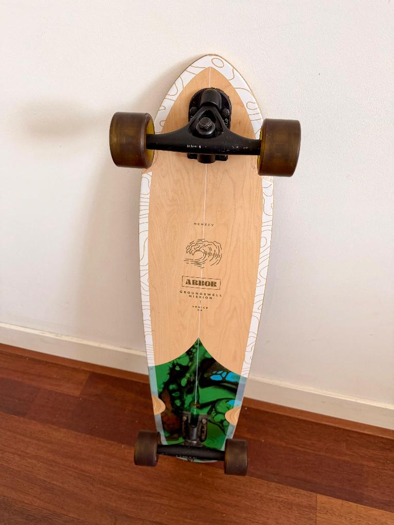 Arbor Groundswell Mission 35" Cruiser / Skateboard, Sport en Fitness, Skateboarden, Ophalen, Zo goed als nieuw, Skateboard