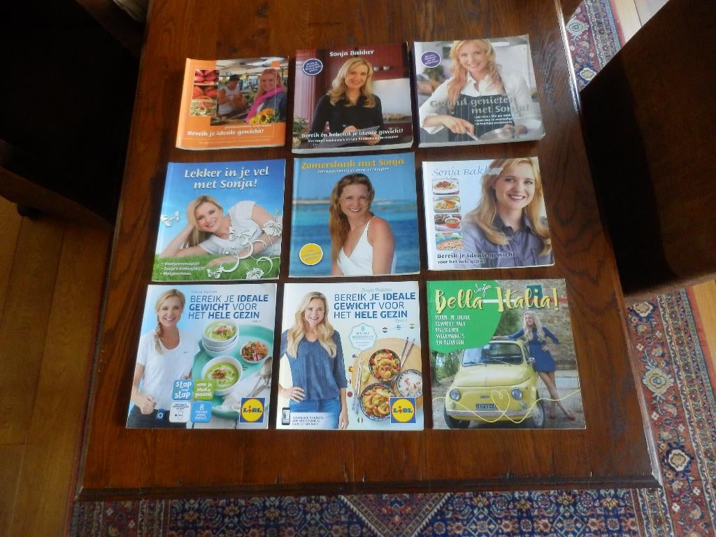 Serie van 9 boeken Van Sonja Bakker allemaal perfect., Boeken, Dieet en Voeding, Ophalen of Verzenden, Zo goed als nieuw, Sonja Bakker