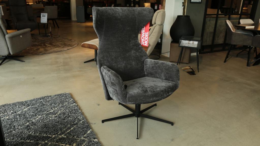 Relaxfauteuil Isanta - Grijs - IN.HOUSE, Niet ingevuld, Niet ingevuld, Niet ingevuld
