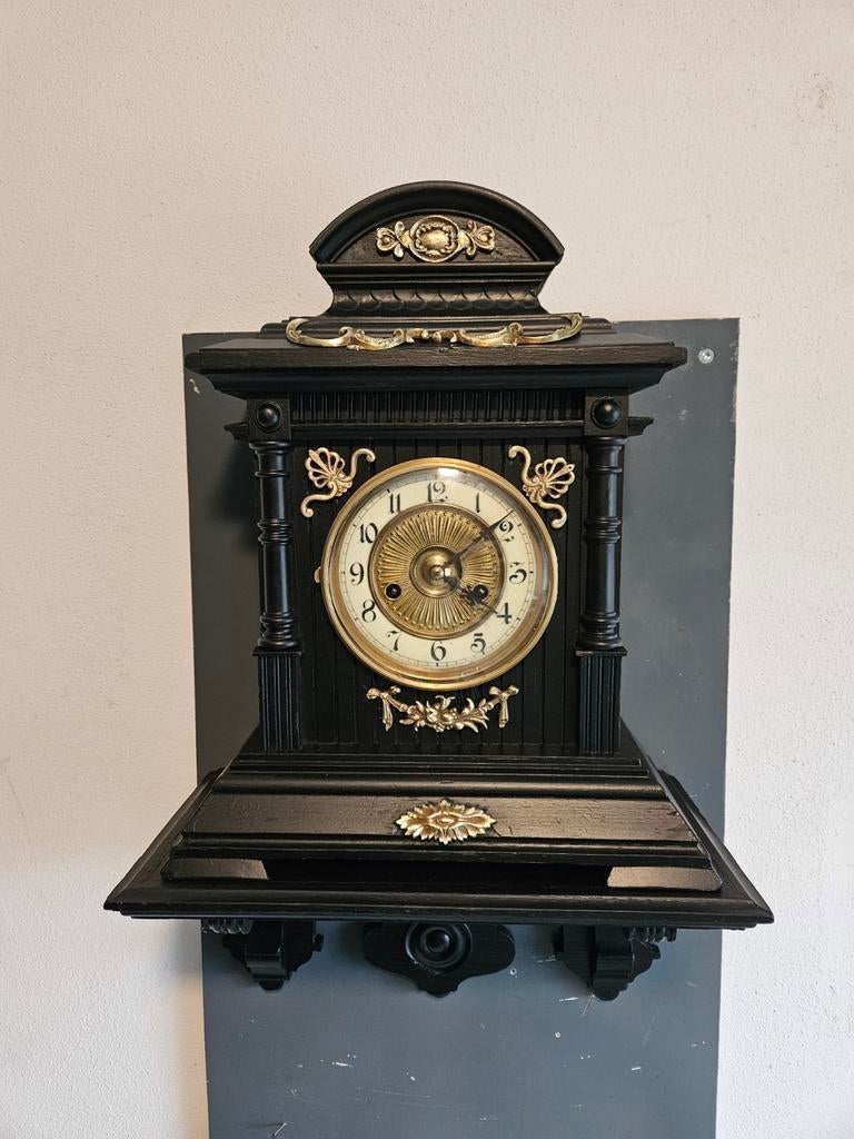 Tafel klok op console, Antiek en Kunst, Antiek | Klokken, Ophalen of Verzenden