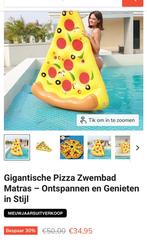Luchtbed pizza vorm 2 stuks zgan aan elkaar te koppelen, Ophalen of Verzenden, Zo goed als nieuw