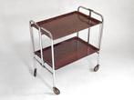 serveerwagen theewagen trolley, Overige houtsoorten, 50 tot 100 cm, Ophalen of Verzenden, Gebruikt