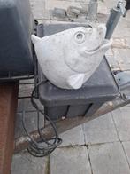 Leuke vis fontein voor tuin of vijver, Tuin en Terras, Ophalen, Gebruikt, Graniet, Fontein