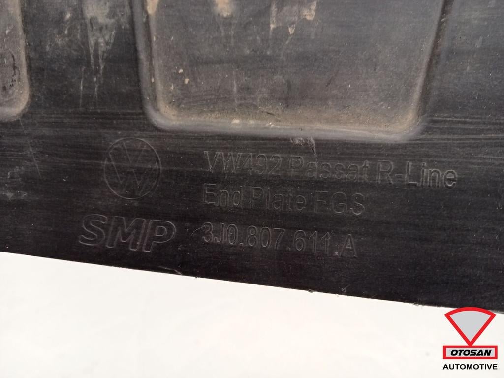 Vw passat B9 2024+ R-line voorbumper spoiler onderlip 3j0807, Gebruikt, Volkswagen, Volkswagen AG, Bumper