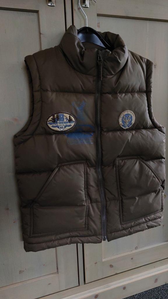Xtract bodywarmer bruin maat 158/164 ZGAN, Kleding | Heren, Ophalen of Verzenden, Zo goed als nieuw, Overige maten, Bruin