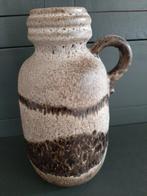 Bruine vintage vaas W. Germany, Ophalen of Verzenden