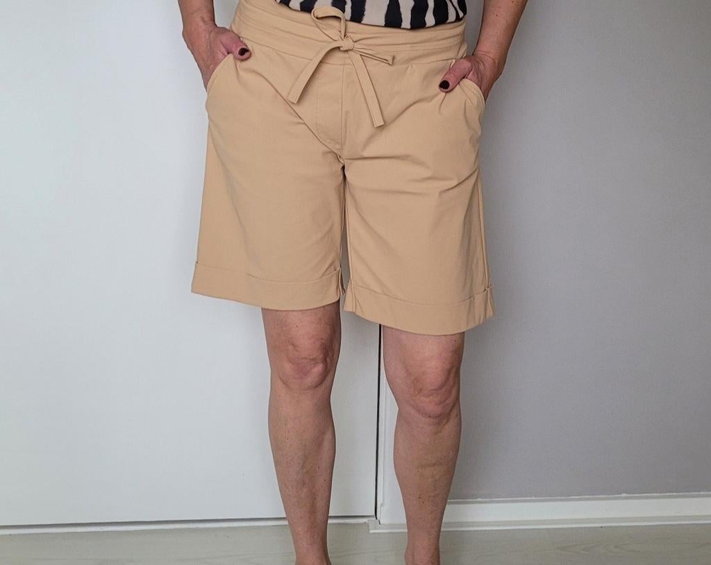Studio Anneloes bermuda M Dark Sahara Travelstof, Maat 38/40 (M), Studio Anneloes, Beige, Ophalen of Verzenden